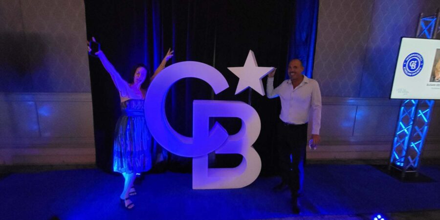 Damian and Danielle at Coldwell Banker Realty 2021 Awards Gala