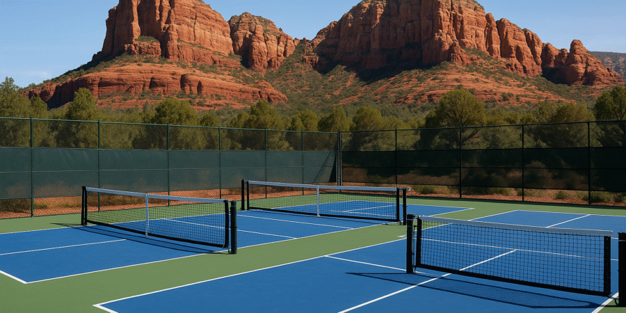 Pickleball in the Village of Oak Creek